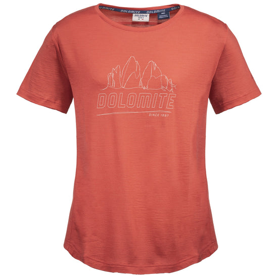 Dolomite W CRISTALLO MERINO SS TEE