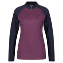 Dolomite W CRISTALLO ZIP MERINO LS TEE