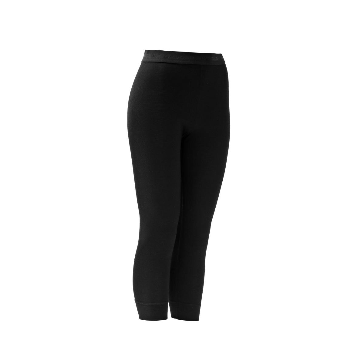 Devold BREEZE PLUS 200 Damen Merino 3/4-Unterhose – BLACK – Produktansicht