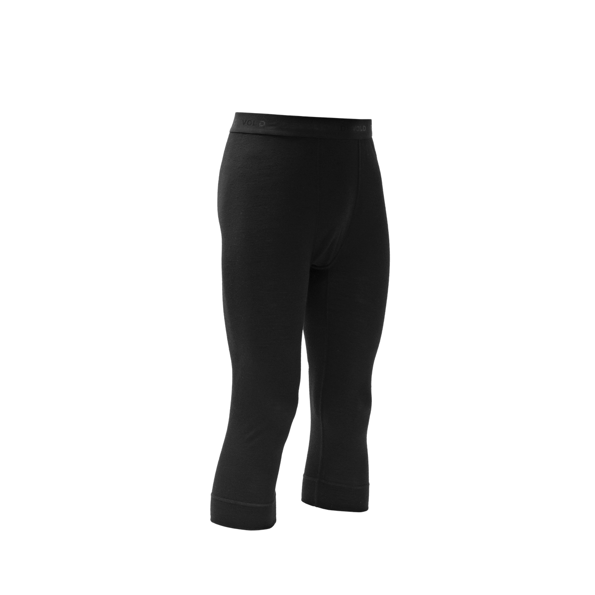 Devold BREEZE PLUS 200 Herren Merino 3/4-Unterhose – BLACK – Produktansicht