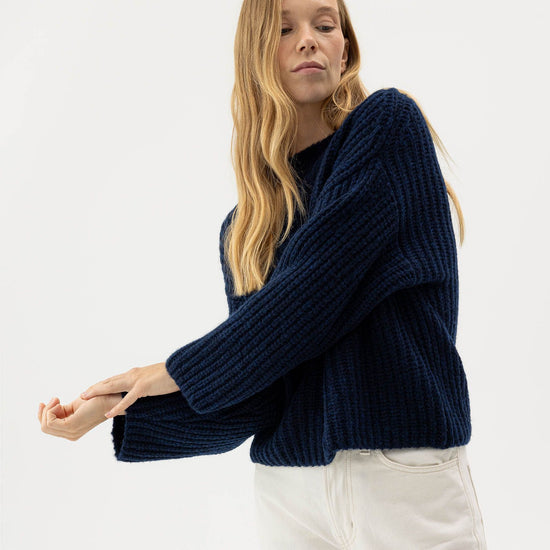 Cajsa Sweater – Navy – Herstelleransicht