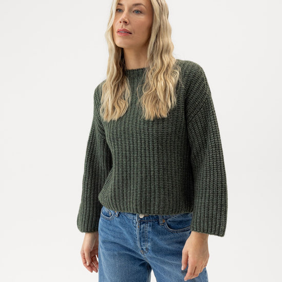 Cajsa Sweater – Urban Green – Herstelleransicht