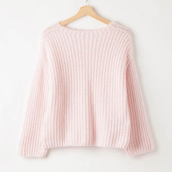 Cajsa Sweater – Pale Pink – Packshot