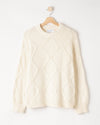 Holebrook Mirra Crew – Off White – Kleiderbügelaufnahme