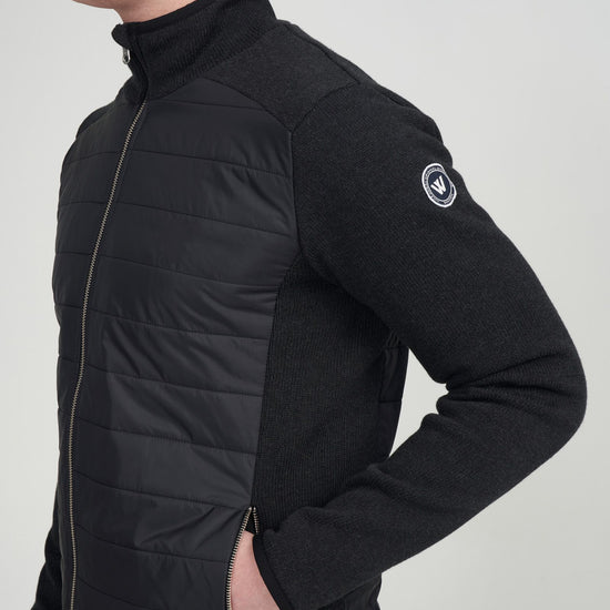 Peder Fullzip WP – Black Melange – Herstelleransicht