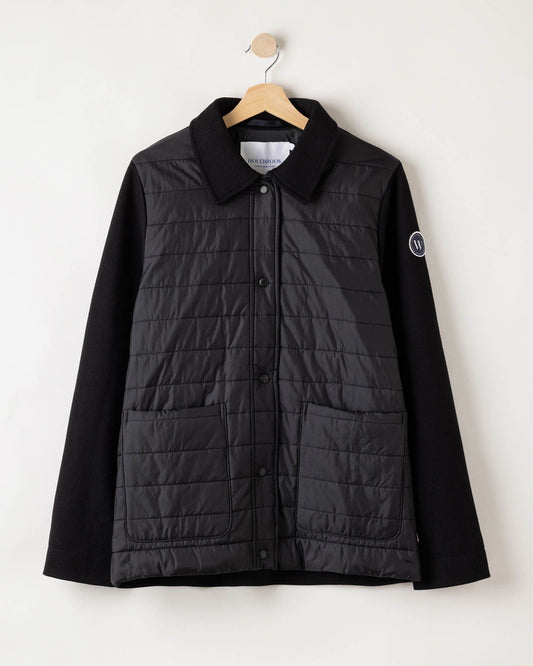 Sandy Jacket WP – Black – Kleiderbügelaufnahme