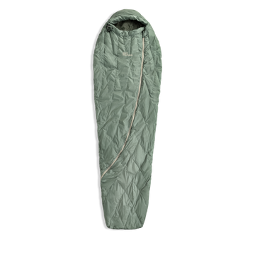 Jack Wolfskin ATHMOS DOWN +5 Daunenschlafsack 195 cm – Picnic Green