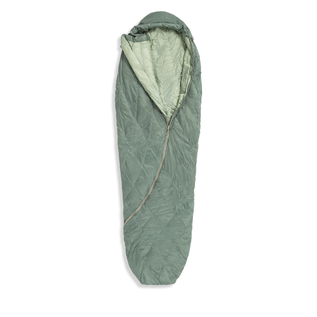 Jack Wolfskin ATHMOS DOWN +5 Daunenschlafsack 180 cm – Picnic Green