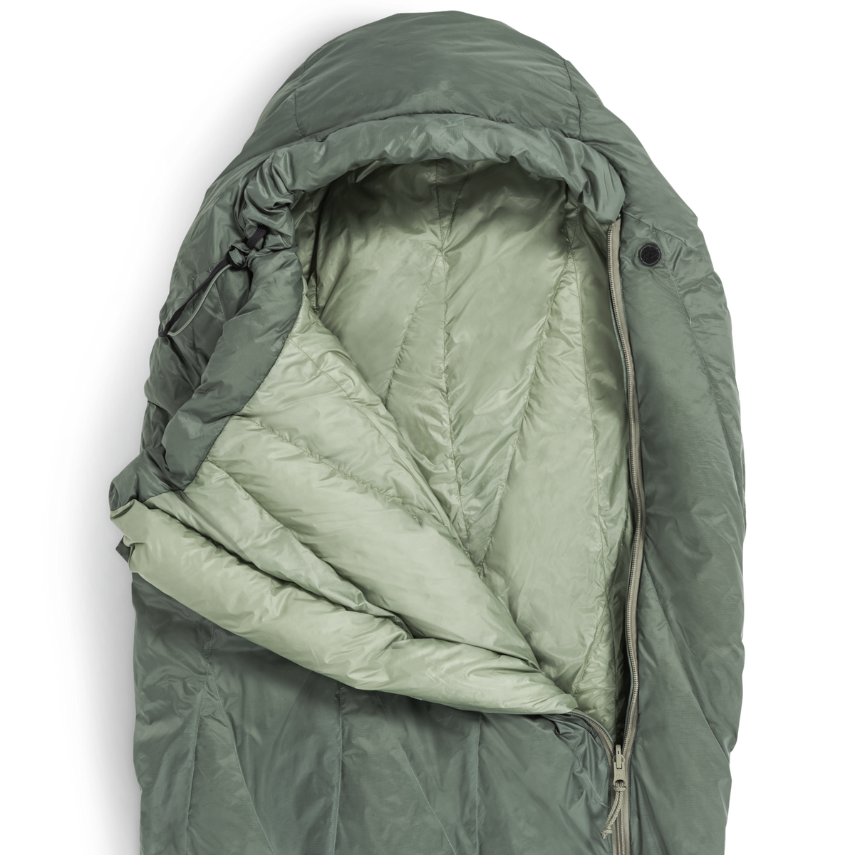 Jack Wolfskin ATHMOS DOWN +5 Daunenschlafsack 180 cm – Picnic Green