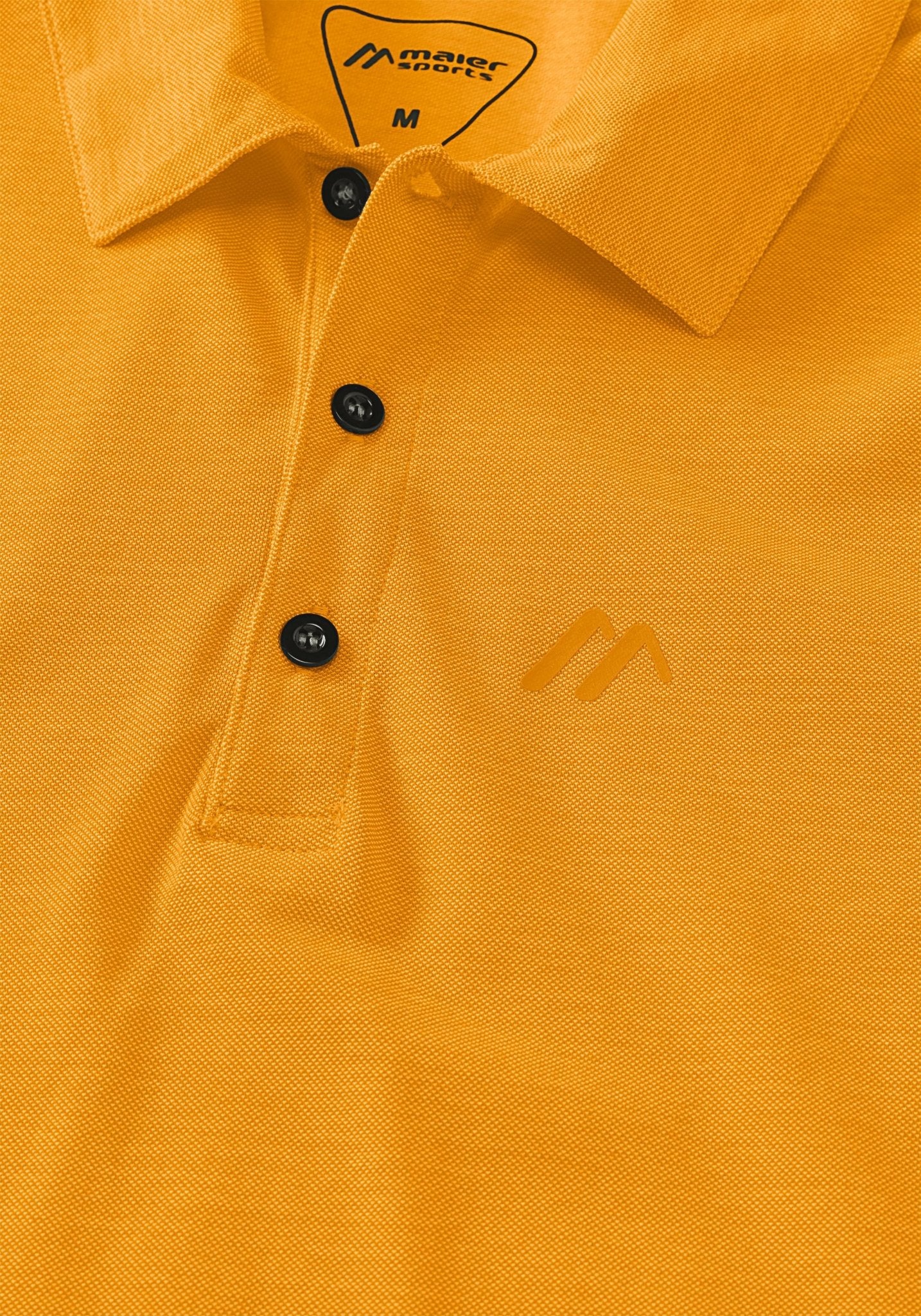 Maier Sports M LONG PIQUE POLO