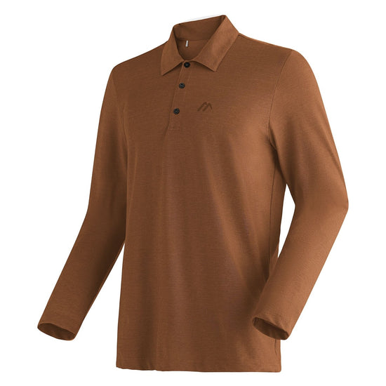 Maier Sports M LONG PIQUE POLO