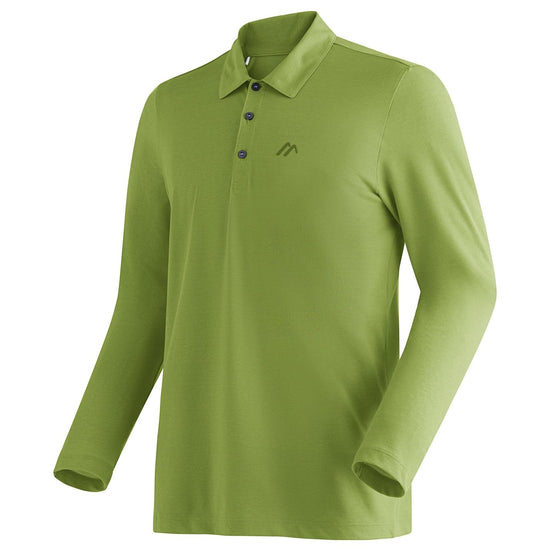 Maier Sports M LONG PIQUE POLO