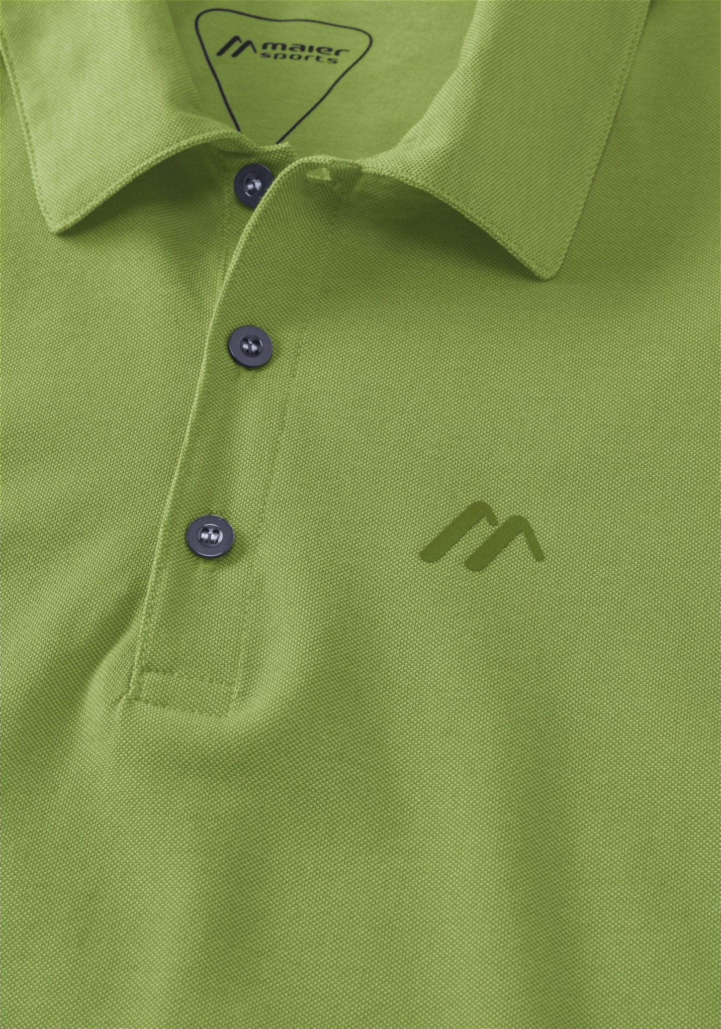 Maier Sports M LONG PIQUE POLO