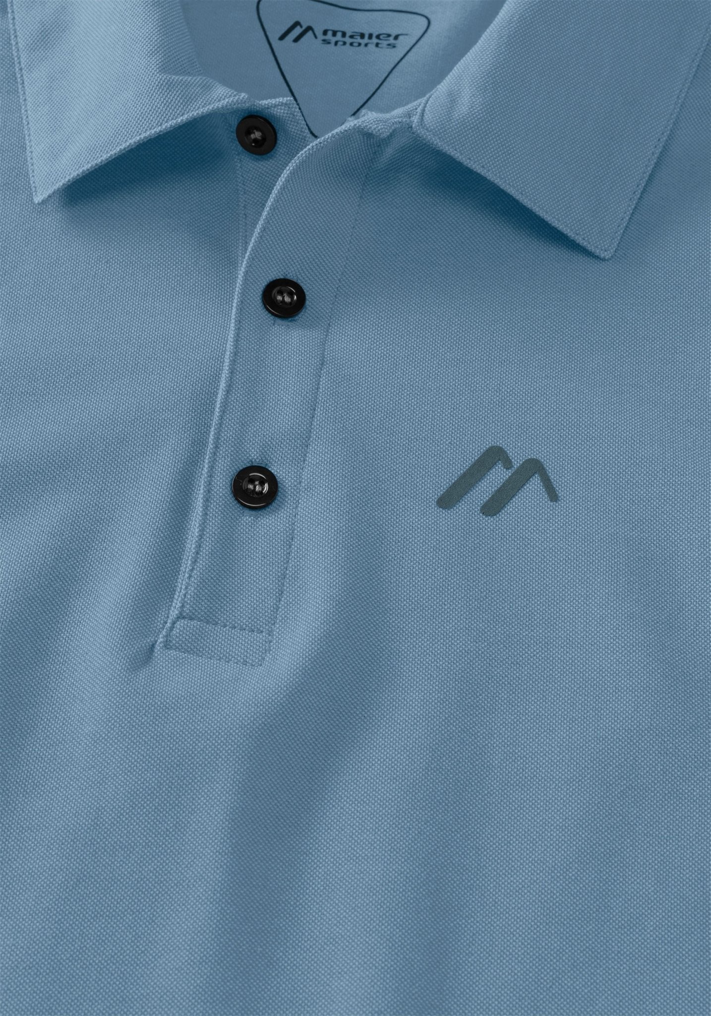 Maier Sports M LONG PIQUE POLO