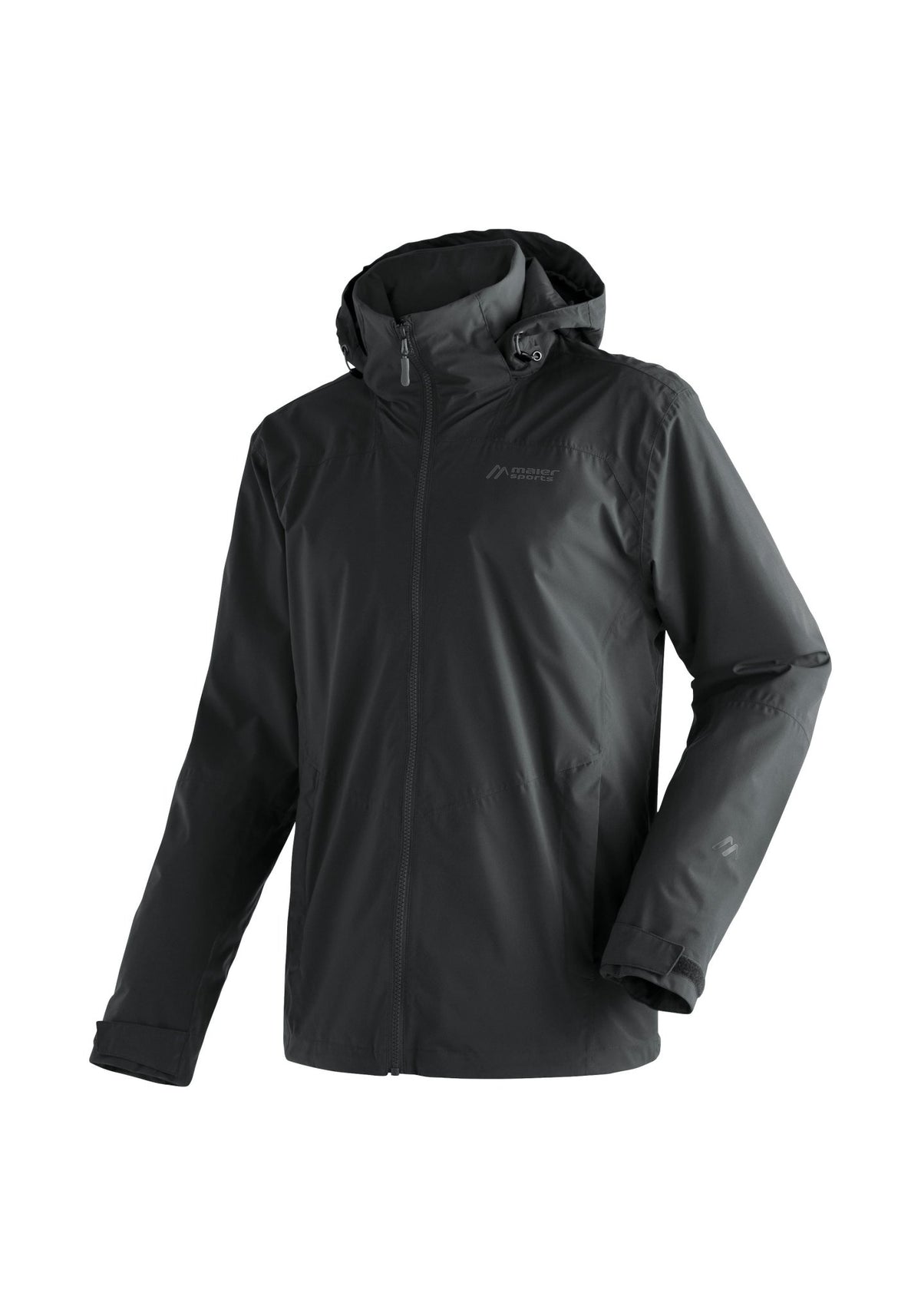 Maier Sports M METOR REC black/black 24 4065716139525 7 - Regenjacken bei PeakStyle