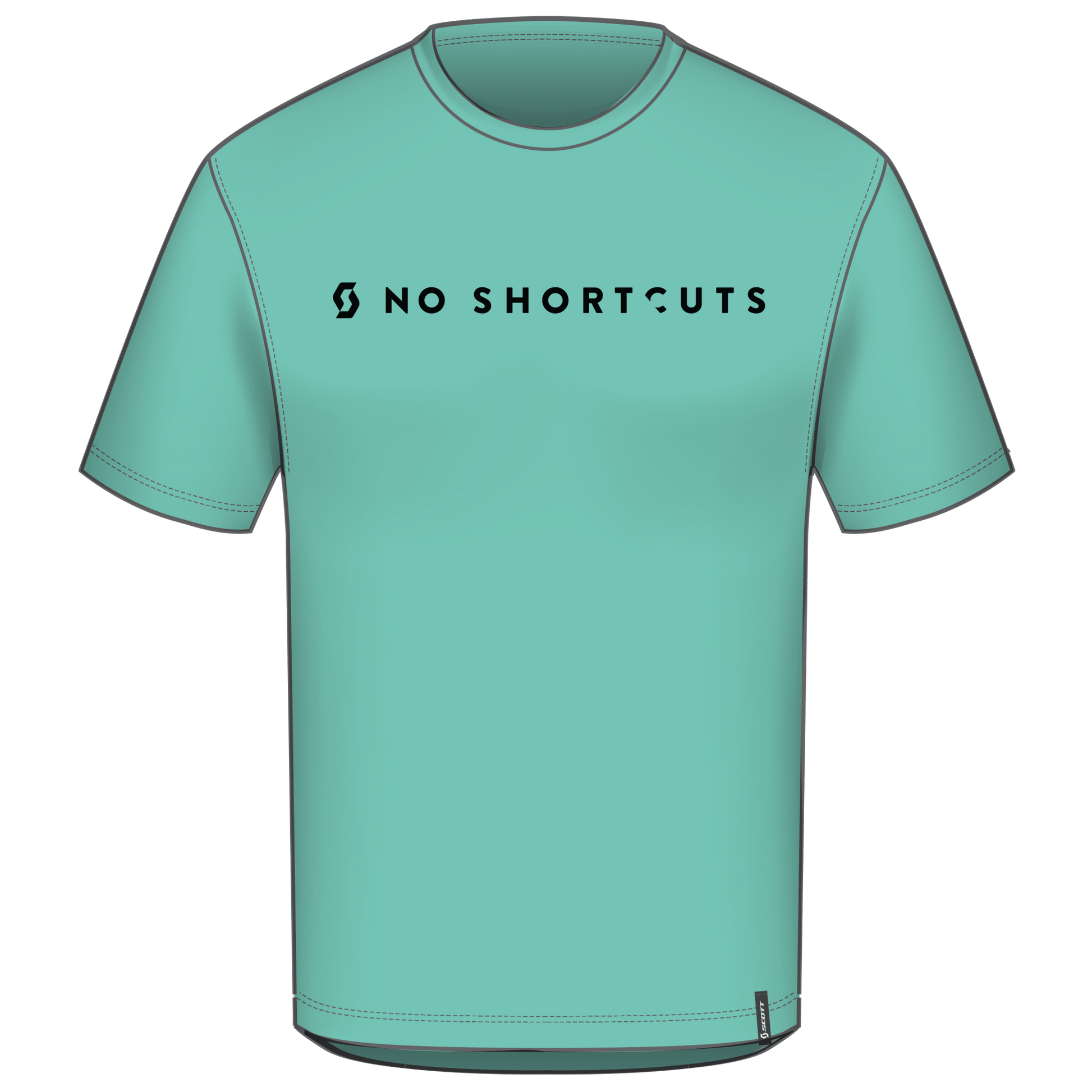 Scott M TEE NO SHORTCUTS SS