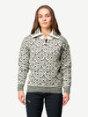 Devold SVALBARD ZIP NECK Offwhite - Anthracite | Ansicht 6