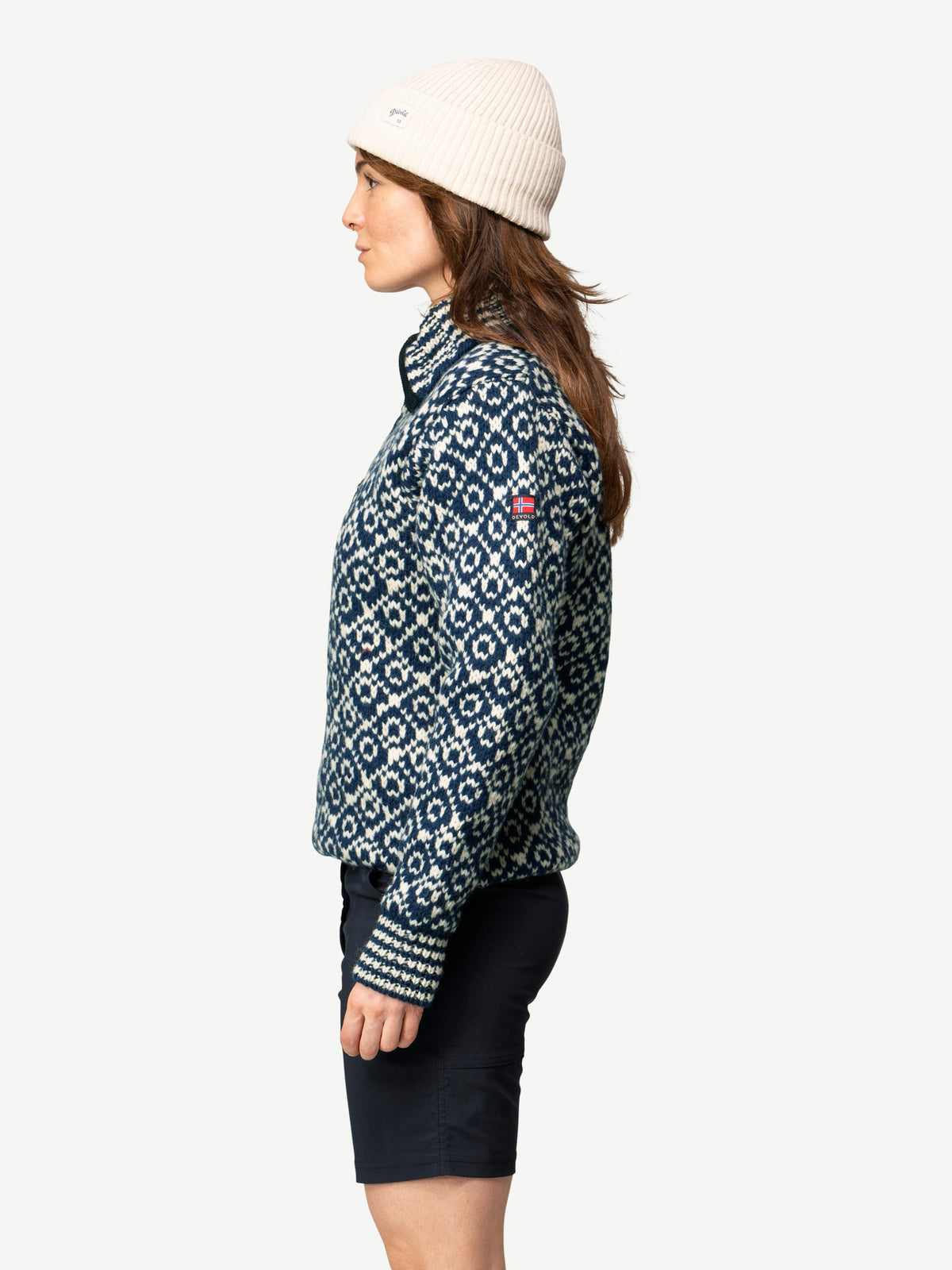 Devold SVALBARD ZIP NECK Night | Ansicht 7