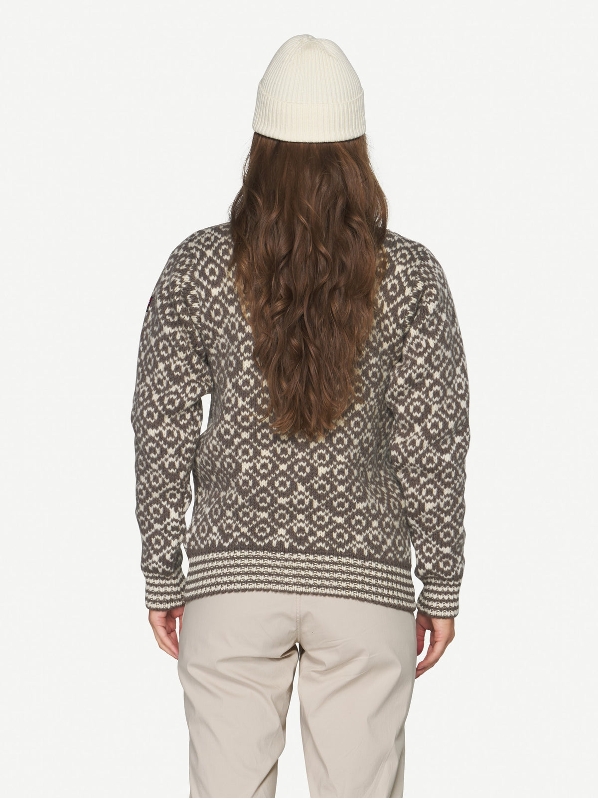 Devold SVALBARD ZIP NECK Falcon - Offwhite | Ansicht 4