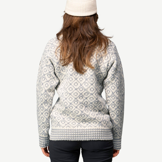 Devold SVALBARD ZIP NECK Offwhite - Grey | Ansicht 8