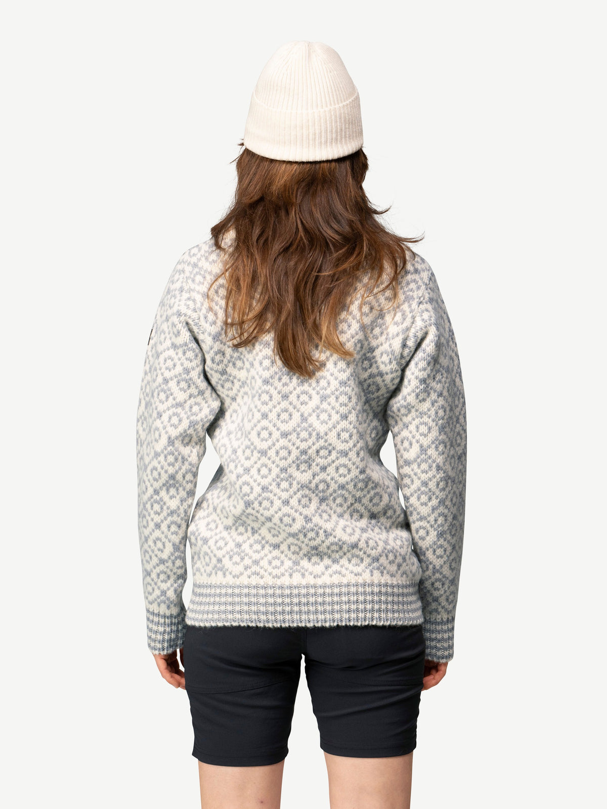 Devold SVALBARD ZIP NECK Offwhite - Grey | Ansicht 8