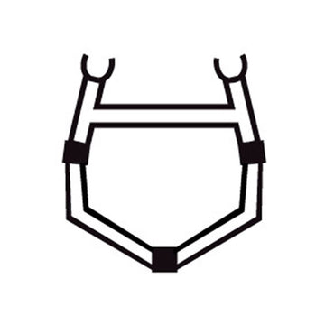 Bergans 2 - CROSS RIB W/TOP BAR 13.7'/15.5/17/18.5 - Tops bei PeakStyle