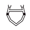 Bergans 2 - CROSS RIB W/TOP BAR 16' - Tops bei PeakStyle