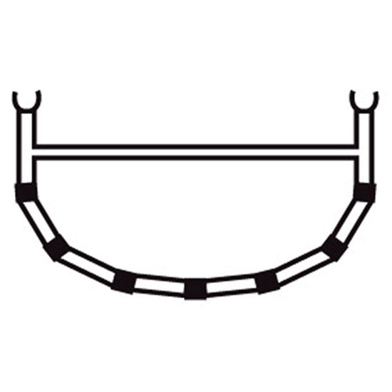 Bergans 4 - CROSS RIB W/TOP BAR 13.7' - Tops bei PeakStyle