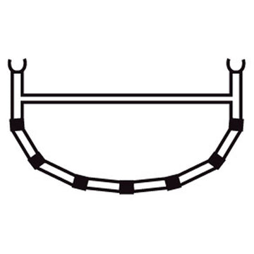 Bergans 4 - CROSS RIB W/TOP BAR 13.7' - Tops bei PeakStyle