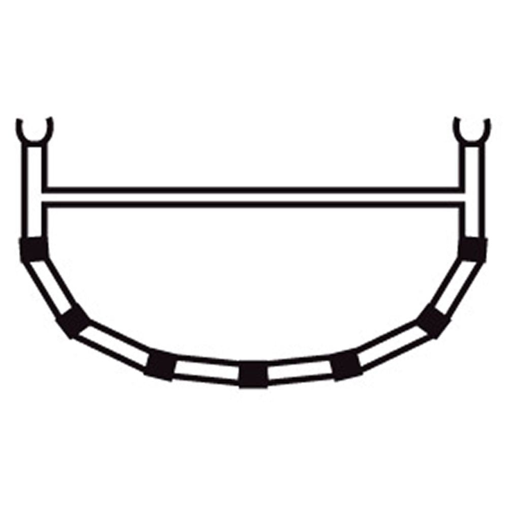 Bergans 4 - CROSS RIB W/TOP BAR 13.7' - Tops bei PeakStyle
