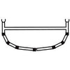 Bergans 6 - CROSS RIB W/TOP BAR 18.5' - Tops bei PeakStyle
