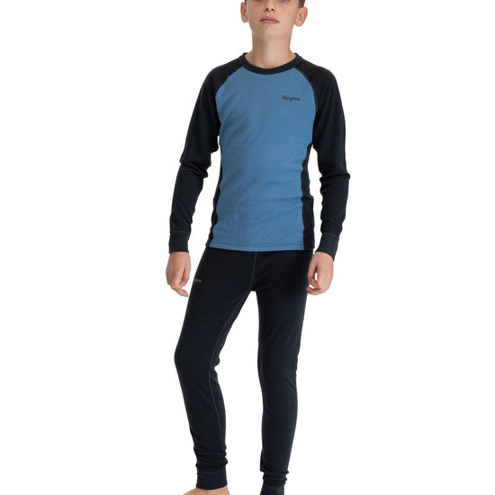 Bergans INNER:DUAL MERINO JUNIOR LONG SLEEVE - Unterwäsche bei PeakStyle