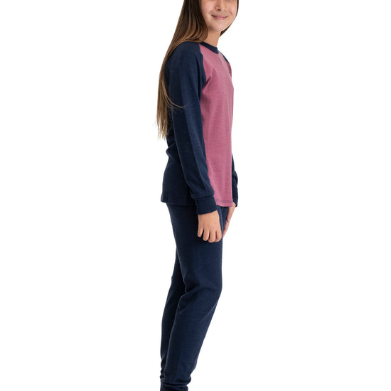 Bergans INNER:DUAL MERINO JUNIOR LONG SLEEVE - Unterwäsche bei PeakStyle