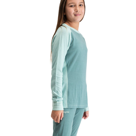 Bergans INNER:DUAL MERINO JUNIOR LONG SLEEVE - Unterwäsche bei PeakStyle