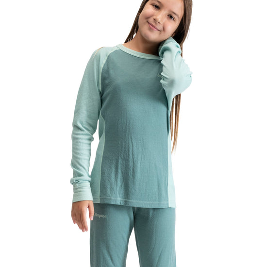 Bergans INNER:DUAL MERINO JUNIOR LONG SLEEVE - Unterwäsche bei PeakStyle