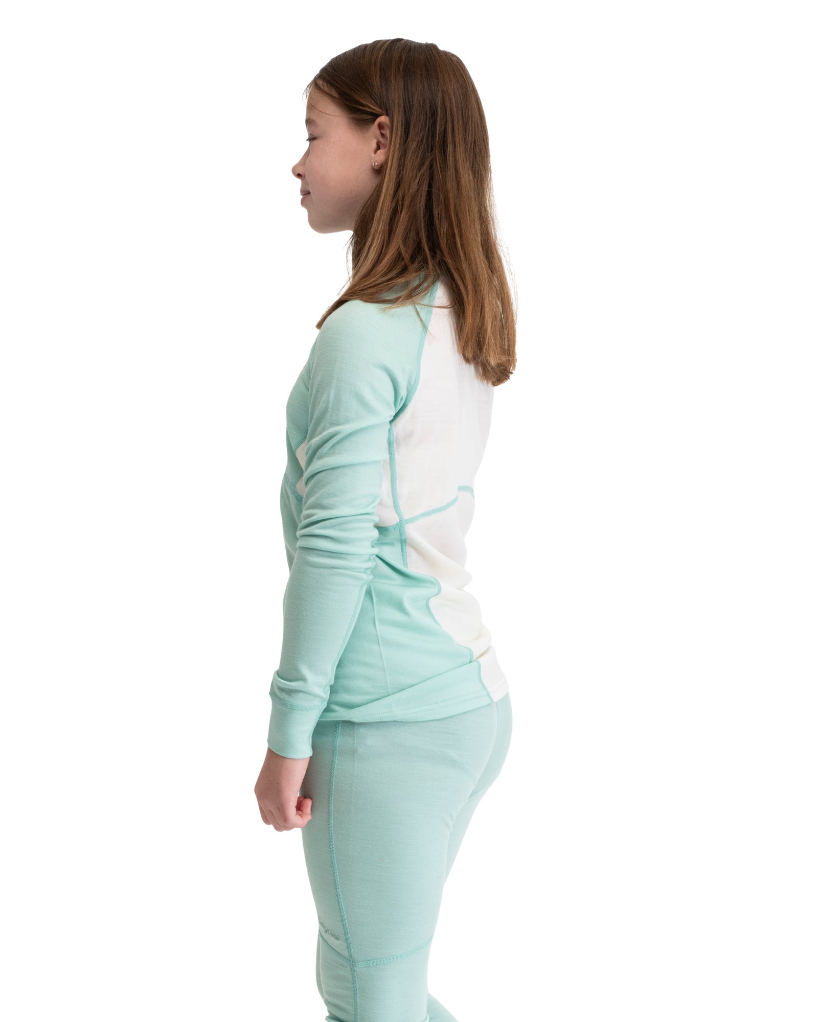 Bergans INNER:PURE MERINO YOUTH HALF ZIP - Unterwäsche bei PeakStyle