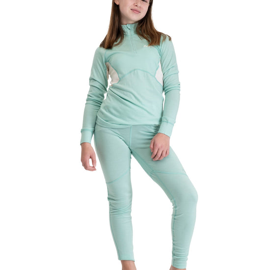 Bergans INNER:PURE MERINO YOUTH HALF ZIP - Unterwäsche bei PeakStyle