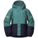 Bergans LILLETIND INSULATED KIDS JACKET - Greenlake - Navy - Waxed Yellow 86 Oberbekleidung - PeakStyle
