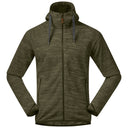 Bergans M HAREID FLEECE JACKET - Dark Olive Green S Oberbekleidung - PeakStyle
