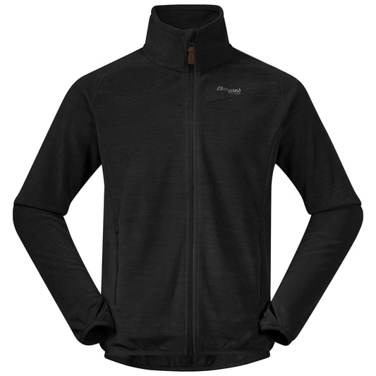 Bergans M HAREID FLEECE JACKET NOHOOD - Isolationsjacken bei PeakStyle