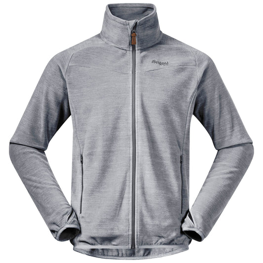 Bergans M HAREID FLEECE JACKET NOHOOD - Isolationsjacken bei PeakStyle