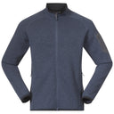 Bergans M KAMPHAUG KNITTED JACKET - Granite Blue S Oberbekleidung - PeakStyle