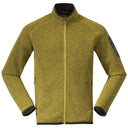 Bergans M KAMPHAUG KNITTED JACKET - Light Olive Green S Oberbekleidung - PeakStyle