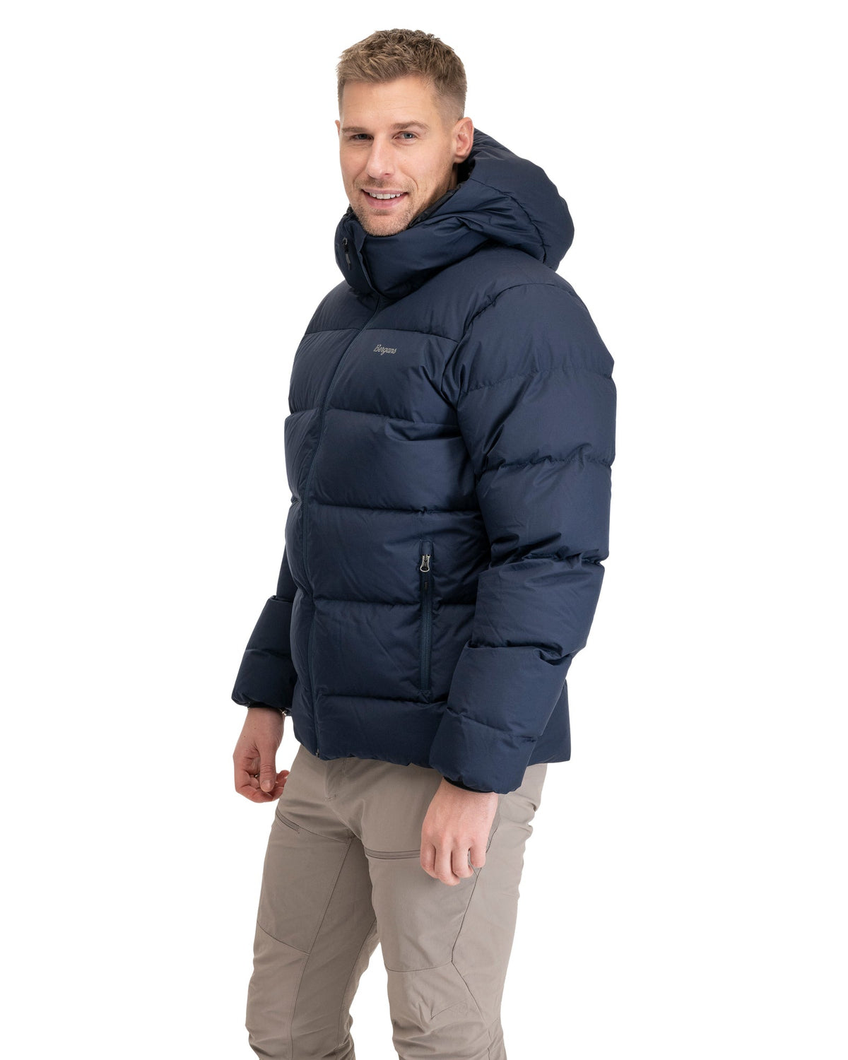 Bergans M LAVA WARM DOWN JACKET W/HOOD - Daunenjacken bei PeakStyle