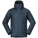 Bergans M MAGMA LIGHT DOWN JACKET W/HOOD - Orion Blue S Oberbekleidung - PeakStyle