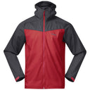 Bergans M MICROLIGHT JACKET - Fire Red - Solid Dark Grey XS Oberbekleidung - PeakStyle
