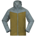 Bergans M MICROLIGHT JACKET - Olive Green - Smoke Blue S Oberbekleidung - PeakStyle