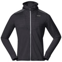 Bergans M RABOT ACTIVE MID HOOD JACKET - Solid Charcoal S Oberbekleidung - PeakStyle