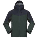 Bergans M RABOT LIGHT 3L SHELL JACKET - Duke Green - Navy Blue S Oberbekleidung - PeakStyle