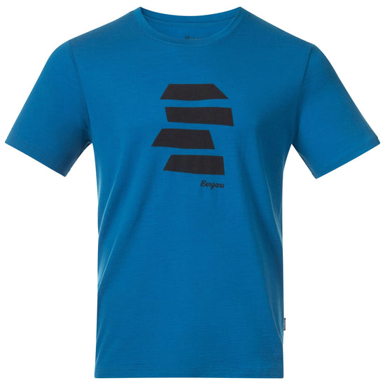 Bergans M RABOT MOUNT WOOL TEE - Kurzarmshirts bei PeakStyle